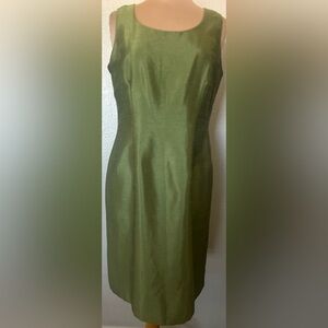 green dress with black flowers Mommy and Me Casual Dresses main image 0